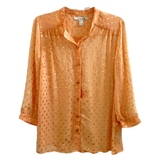 Forever 21 Tops - Sheer Blouse Size: Large